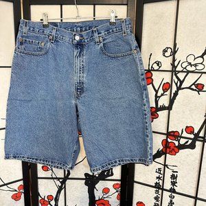 Vintage Levis 560 Loose Fit High Rise Denim Mom Shorts Shorts Women’s Size 36